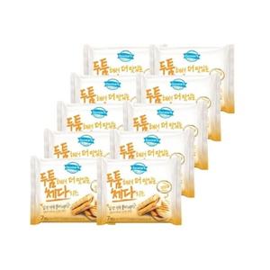 덴마크 두툼해서 더 맛있는 체다치즈 196g x 10 코스트코