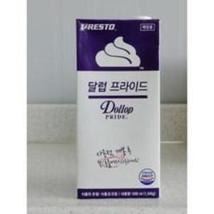 달럽프라이드 식물성 휘핑크림1L, 1L, 1개