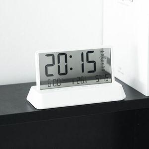 전자시계 무소음 탁상시계 미니 건전지 디지털 snooz