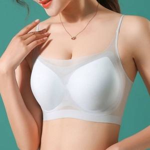 G126069_(캡분리)아이스실크 심리스 끈나시 브라탑 브