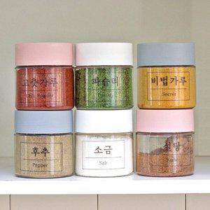 [기타]스마트 양념 조미료통 250ml 6P세트+스티커증정