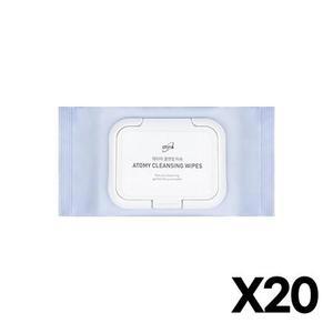 애터미 클렌징티슈20매 20팩