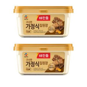 해찬들 구수한 가정식 집된장 2.3kg 2개