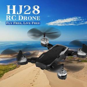 무선 비행기 HJ28 미니 RC 드론 카메라 720P/1080P Wifi FPV 초보자 훈련 선물 고도 Foldable Quadcopter