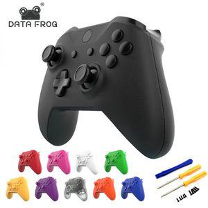 Xbox One S용 DataFrog 셸 교체 풀 및 버튼 모드 키트 무광 컨트롤러 커스텀 커버 하우징
