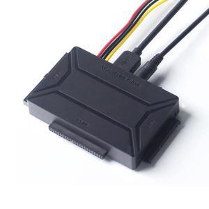 Lingable 초고속 USB 3.0SATA IDE 데이터 전송 변환기 하드 드라이브 어댑터 2.5 광학
