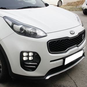 스포티지QL LED 안개등 2015년-2018년 데이라이트 램프 용품