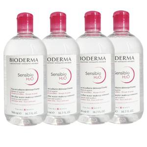 바이오더마 센시비오 클렌징 워터 H2O 500ml 4개 세트 MS-1031