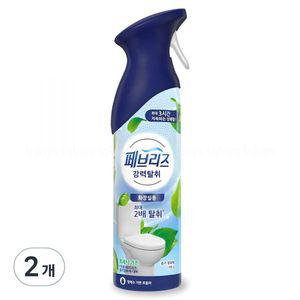 페브리즈 에어 화장실용 강력탈취 프레시 가든 본품 165g 2개