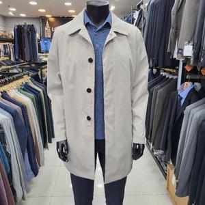 런던포그 HL01 봄아이보리기본트렌치 기본 맥코트 LNSMA71Z