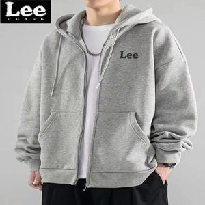 Lee 남성 봄 가을 후드 집업 점퍼 트레이닝