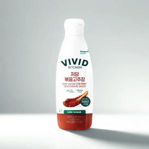 비비드키친 저당 볶음고추장 300g 3개 비빔밥 볶음 식단조절 체중감량
