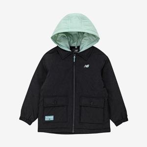 뉴발란스키즈 Classic Sports후드 패딩 점퍼 NK9QE1302U(19)Black