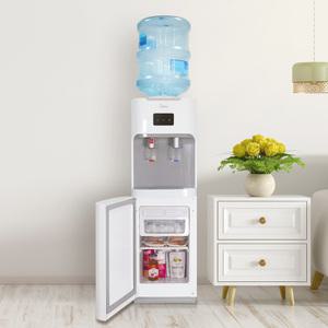 Midea 3in1 냉동냉장겸용 냉온수기 스탠드형 미니냉장고 20L/가정용 사무실냉온수기 냉수기 생수기