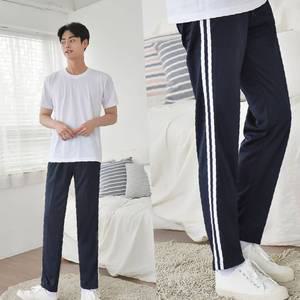 학교체육복 네이비 화이트라인 복 하의 남자