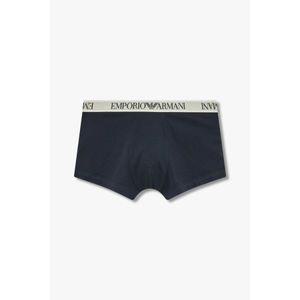 엠포리오 아르마니 EMPORIO ARMANI UNDERWEAR 남성 텍스처드 로고 밴딩 드로즈_마린_0814112042 2402291472