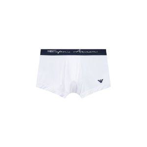 엠포리오 아르마니 EMPORIO ARMANI UNDERWEAR 남성 소프트 로고 밴딩 드로즈_화이트_0814112017 2312091040