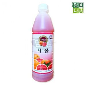 (무배) 자몽원액 자몽 자몽에이드 음료베이스 카페 자몽베이스 자몽주스 청솔 원액 자몽원액835ML 835ML