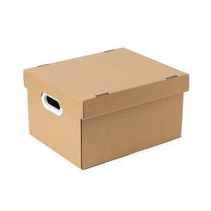 손잡이 종이박스35.5x29.5cm 크라프트보관 수납 상자 크래프트
