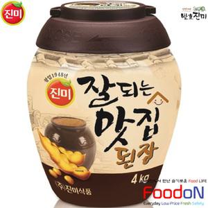 [진미식품] 진미 잘되는 맛집 재래된장 4kg
