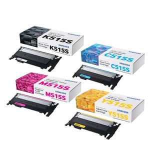 삼성정품 CLT-K515 C515 M515 Y515 세트 SL-C515 565
