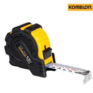 코메론/자켓/5.5m/7.5m/마그네틱줄자/자동/두께25mm/다용도/측정공구/멈춤기능/KMC-25RJ/고무피복/KOMELON