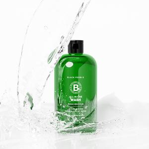 블랙페블 남성청결제 올인원 쿨링 바디워시 클린 웨이브 500ml