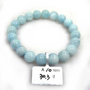 아쿠아마린 팔찌10mm/원석팔찌/남주석/풍수인테리어/원석소품/선물용팔찌/aquamarine