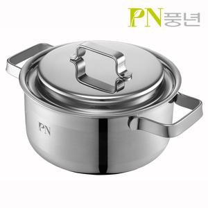 PN풍년 라메르 통3중 스테인레스 인덕션 겸용 20cm 양수냄비