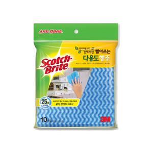 3M 스카치브라이트 빨아쓰는 다회용 행주 10매입