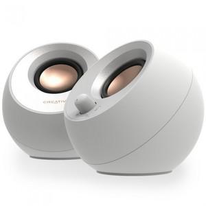 Creative PEBBLE V3 (화이트,정품) 블루투스 PC스피커