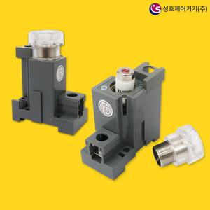 성호제어기기 사기휴즈 퓨즈홀더 찬넬 부착형 배전반 홀다 SHFH-30C
