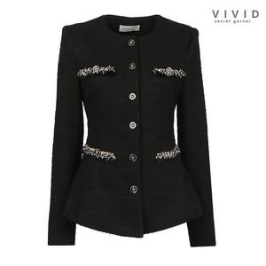 [하프클럽/비비드시크릿가너]VIVID 여성 루비나 트위드 정장 자켓