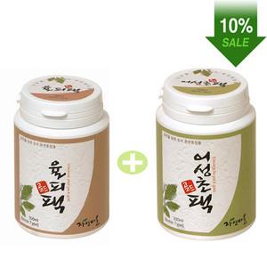 자연마을 BEST 천연팩 2종 (어성초팩+율피팩)