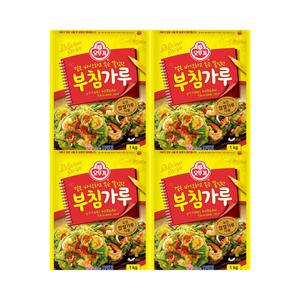 오뚜기 부침가루 1kg X 4개