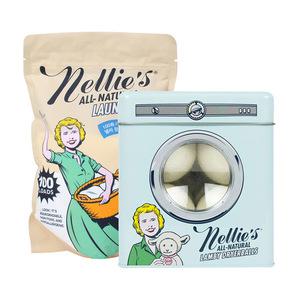 넬리 NELLIES 소다세제 1.5kg+울드라이어볼x4