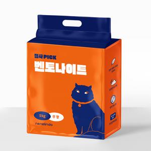 네네린도 진공포장 벤토나이트 볼형 고양이모래 20kg