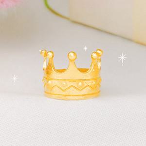 오데뜨 황금왕관 24k 순금 돌반지 백일반지 1.875g 반돈