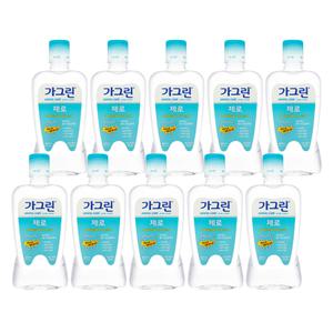 가그린 제로 820ml 10개
