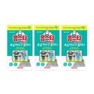 LG생활건강 홈스타 MAX 욕실 하수구 클리너 [3개]