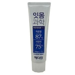 메디안 잇몸과학 치약 클린민트 120g 6개