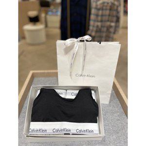[Calvin Klein Underwear](대구신세계)(선물포장) 모던 코튼 브라렛+2PK 드로즈 커플 SET (F3785AD-F378...