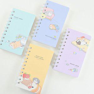 [쓰임앤끌림]이리눕개 합지 좌철 수첩 1500