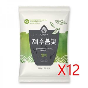 포모나 제주봄빛 말차 파우더 500g x 12개 /1박스