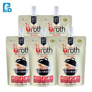 NPABC-477-A-고양이 홈메 황태육수 닭고기 180ml x5 반려묘