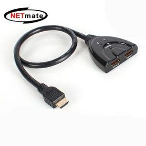 모니터셀렉터 HDMI 2대1 모니터 분배기 HDCP 벽걸이형