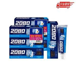 오늘출발 2080 파워쉴드 플러스 치약 블루더블민트 120g 6개