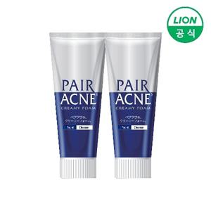 [라이온] 페어아크네 크리미폼 폼클렌징 80g X 2개