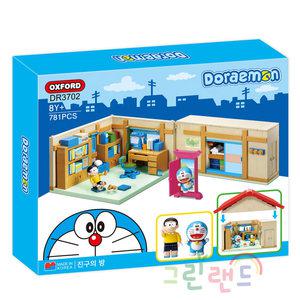 도라에몽 진구의방 DR3702 옥스포드 장난감 블록  781pcs 8세~어린이블록