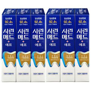 시린메드 에프 치약 100g X3개입x2개 (총6개)